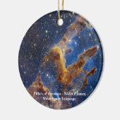 Pillars van Creation James Webb Space Telescope Keramisch Ornament (Links)
