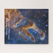 Pillars van Creation James Webb Space Telescope Legpuzzel (Horizontaal)