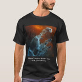 Pillars van Creation James Webb Space Telescope T-shirt (Voorkant)