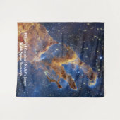 Pillars van Creation James Webb Space Telescope Wandkleed (Voorkant (horizontaal))