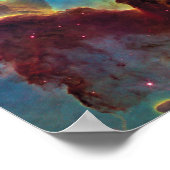 Pillars van Creation M16 Eagle Nebula Space Photo Poster (Hoek)