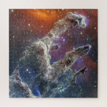 Pillars van Creation NIRCam & MIRI Composiet Afbee