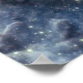 Pillars van Creation NIRCam & MIRI Composiet Afbee Poster (Hoek)