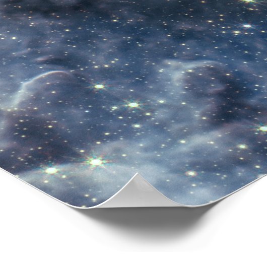 Pillars van Creation NIRCam & MIRI Composiet Afbee Poster (Hoek)