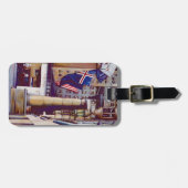 Pillars van de Plaza Bagagelabel (Voorkant horizontaal)