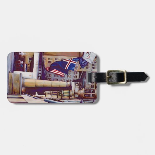 Pillars van de Plaza Bagagelabel (Voorkant horizontaal)