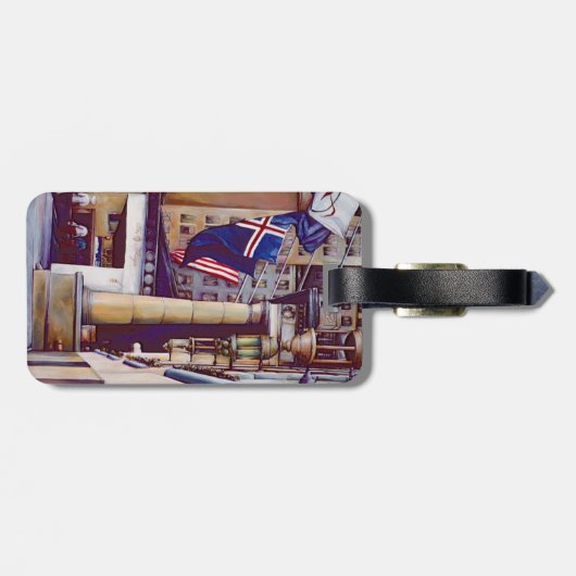 Pillars van de Plaza Bagagelabel (Achterkant horizontaal)