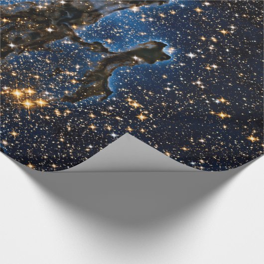 Pillars van de rek Eagle Nebula nabij infrarood Cadeaupapier (Hoek)