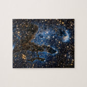 Pillars van de rek Eagle Nebula nabij infrarood Legpuzzel (Horizontaal)