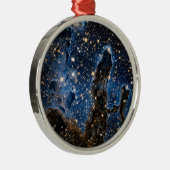 Pillars van de rek Eagle Nebula nabij infrarood Metalen Ornament (Rechts)