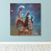 Pillars van de schepping canvas afdruk (Insitu (Houten vloer))