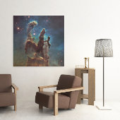 Pillars van de schepping canvas afdruk