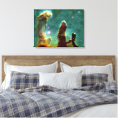 Pillars van de schepping canvas afdruk (Insitu (Slaapkamer))