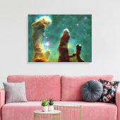 Pillars van de schepping canvas afdruk (Insitu (Woonkamer))