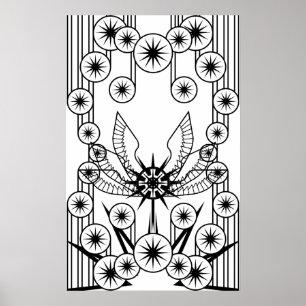 Pillars van de schepping poster