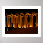 Pillars van Luxor Poster (Voorkant)