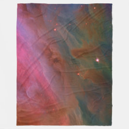Pillars van stof, Orion Nebula afbeelding voor de  Fleece Deken