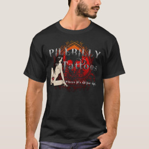 Pillbilly Brand Tattoo Black T-shirt