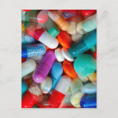 pillen briefkaart (Voorkant)
