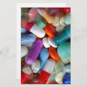 pillen briefpapier (Voorkant / Achterkant)