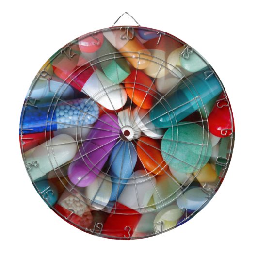 pillen dartbord (Voorkant)