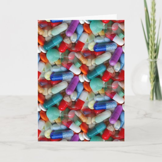 pillen kaart (Voorkant)