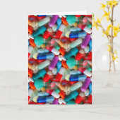 pillen kaart (Gele Bloem)