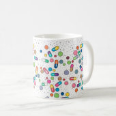 pillen koffiemok (Voorkant rechts)