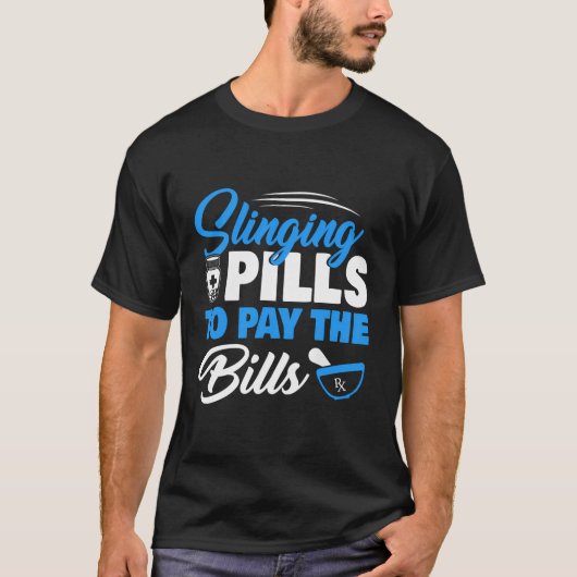 pillen kopen om geld te betalen t-shirt (Voorkant)
