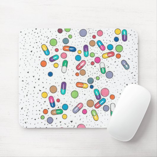 pillen muismat (Met muis)
