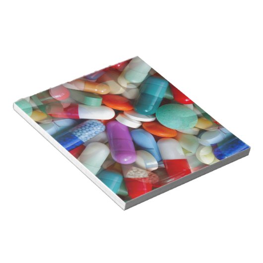 pillen notitieblok (Schuin)