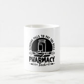 Pillen Pharmacist Pharmaceutical Technicia Gift Koffiemok (Center)