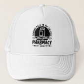 Pillen Pharmacist Pharmaceutical Technicia Gift Trucker Pet (Voorkant)