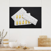 pillen poster (Keuken)
