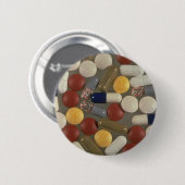 pillen ronde button 5,7 cm (Voorkant /achterkant)