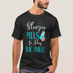 pillen voor het betalen van de rekeningen t-shirt