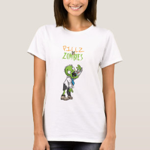 Pillen vs Zombies T-shirt