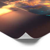 Pillers van aanmaak - in een fles vastgelegd poster (Hoek)