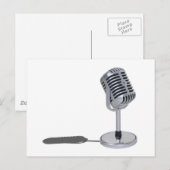 PillMicrofoon042211 Briefkaart (Voorkant / Achterkant)
