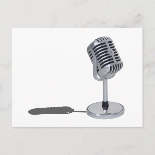 PillMicrofoon042211 Briefkaart (Voorkant)