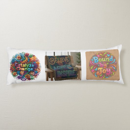 'Pillo Unique Design' Lichaamskussen (Achterkant)