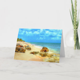 Pillory Beach Wenskaart Kaart