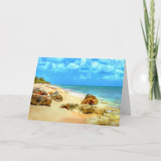 Pillory Beach Wenskaart Kaart (Voorkant)