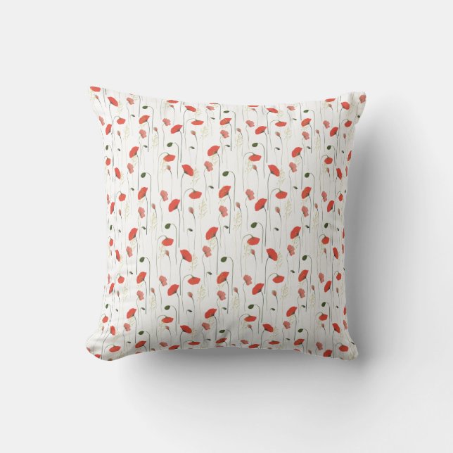 Pillow 40,6 x 40,6 cm - Floral Pattern Kussen (Voorkant)