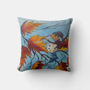 Pillow Ann Hayes schilderend pixie schilderen Kussen