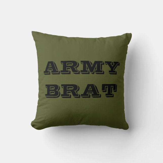 Pillow Army Brat Kussen (Voorkant)