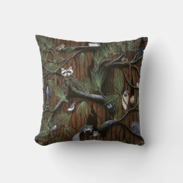 Pillow "Bark" Wildlife Kussen