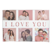Pillow Case Custom Couple Photos | Valentine Gift Kussensloop (Voorkant)