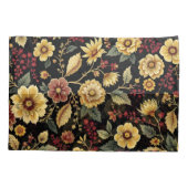 Pillow case flowers pattern kussensloop (Achterkant)