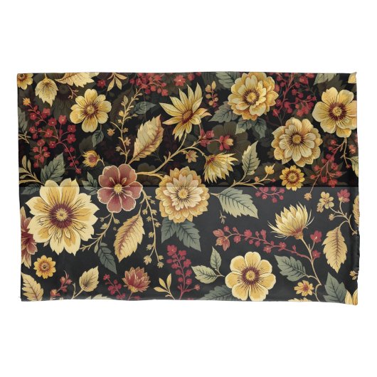 Pillow case flowers pattern kussensloop (Voorkant)